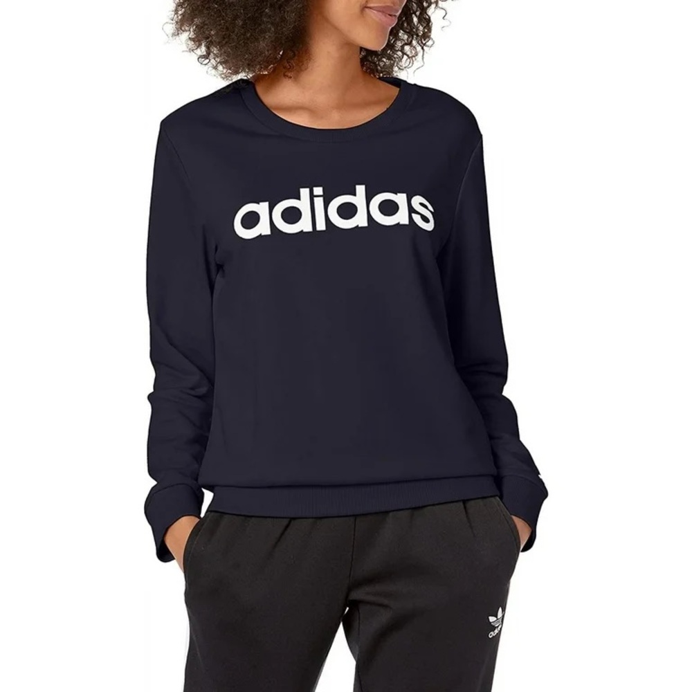 Adidas Women's Navy Sweatshirt